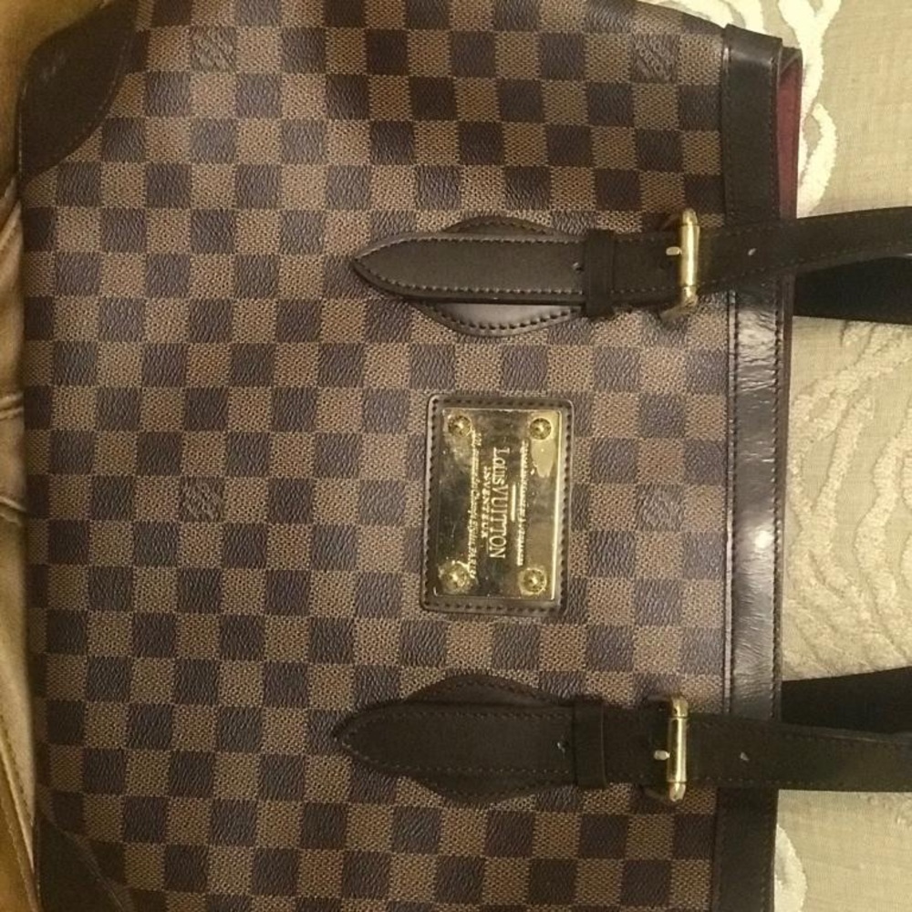 SOLD*Louis Vuitton Hampstead damier bag - Picture 2 of 8